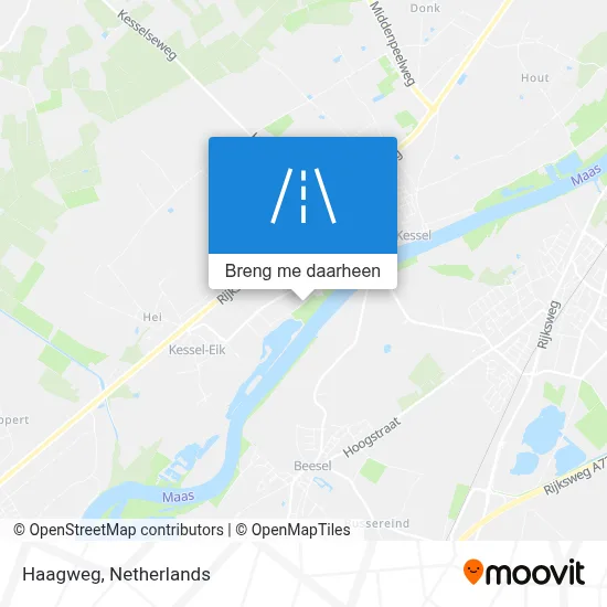 Haagweg kaart