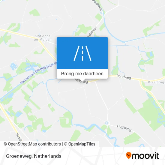 Groeneweg kaart
