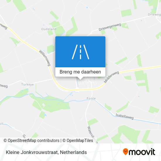 Kleine Jonkvrouwstraat kaart