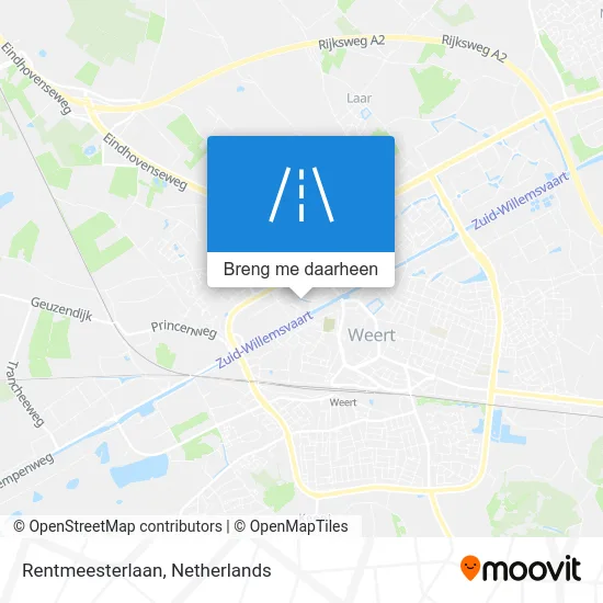 Rentmeesterlaan kaart