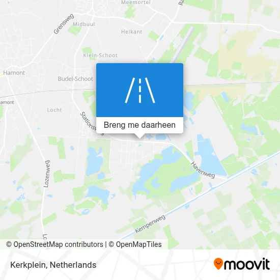 Kerkplein kaart