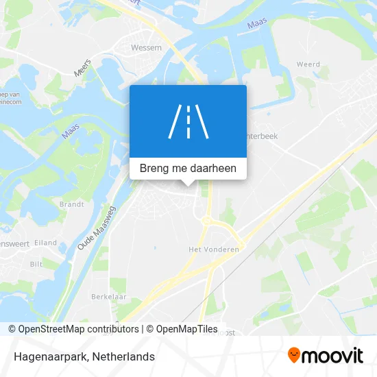 Hagenaarpark kaart