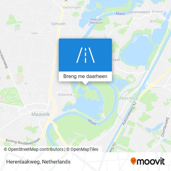 Herenlaakweg kaart