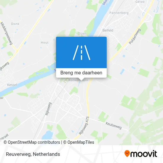 Reuverweg kaart