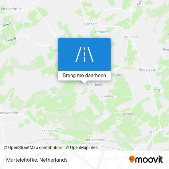 Martelehöfke kaart