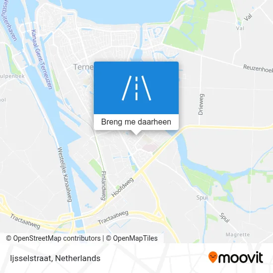 Ijsselstraat kaart