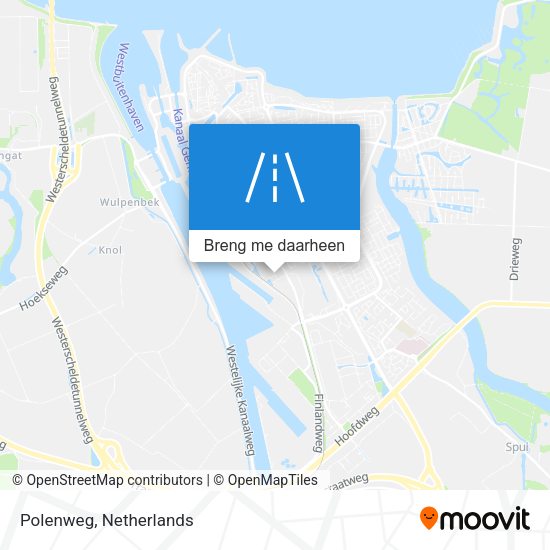 Polenweg kaart