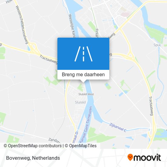 Bovenweg kaart