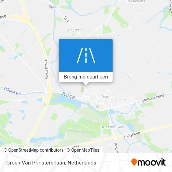 Groen Van Prinstererlaan kaart