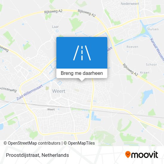 Proostdijstraat kaart