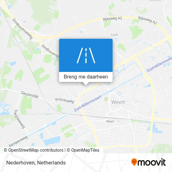 Nederhoven kaart