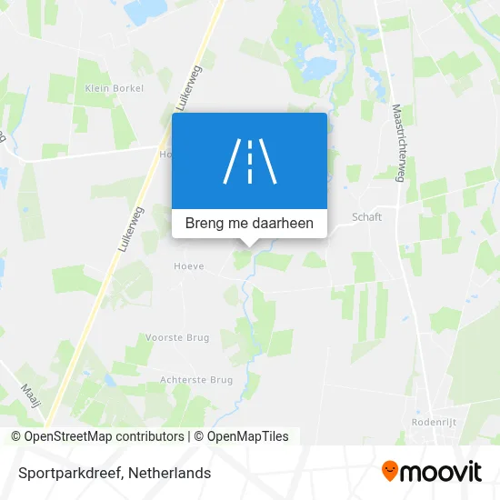 Sportparkdreef kaart