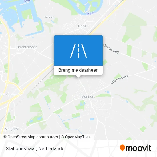 Stationsstraat kaart