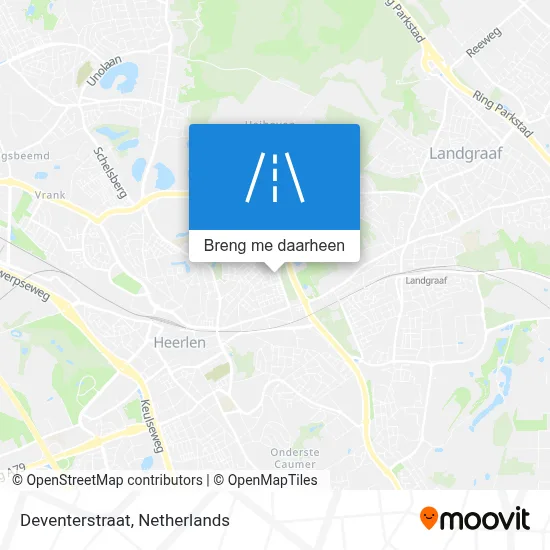 Deventerstraat kaart