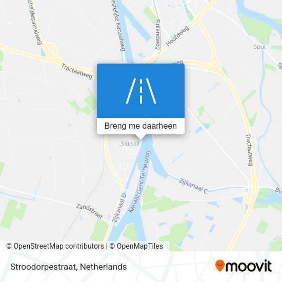 Stroodorpestraat kaart