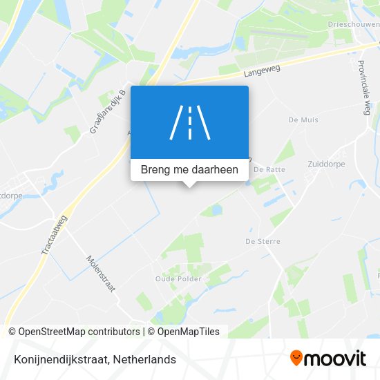 Konijnendijkstraat kaart