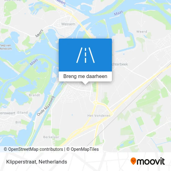 Klipperstraat kaart
