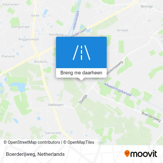 Boerderijweg kaart