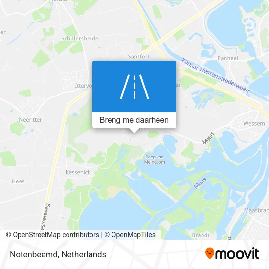 Notenbeemd kaart