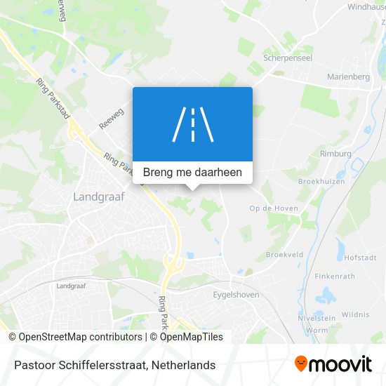 Pastoor Schiffelersstraat kaart