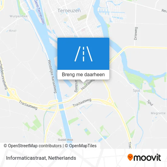 Informaticastraat kaart