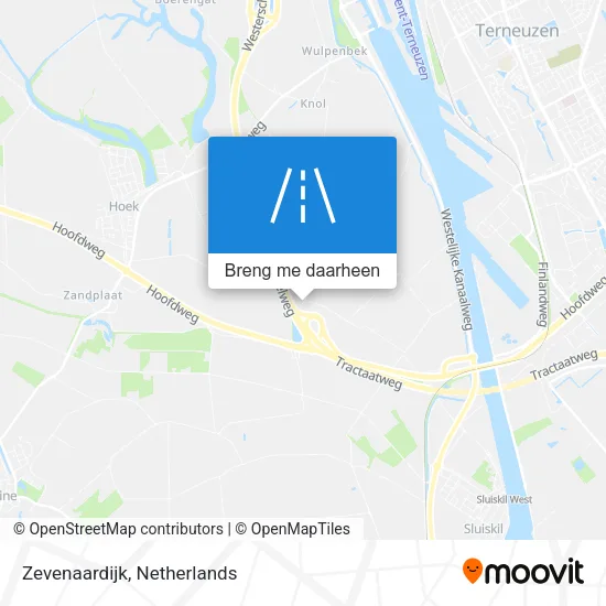 Zevenaardijk kaart