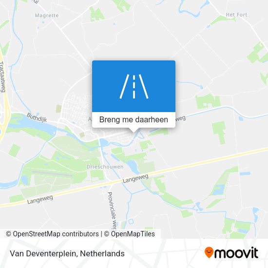 Van Deventerplein kaart
