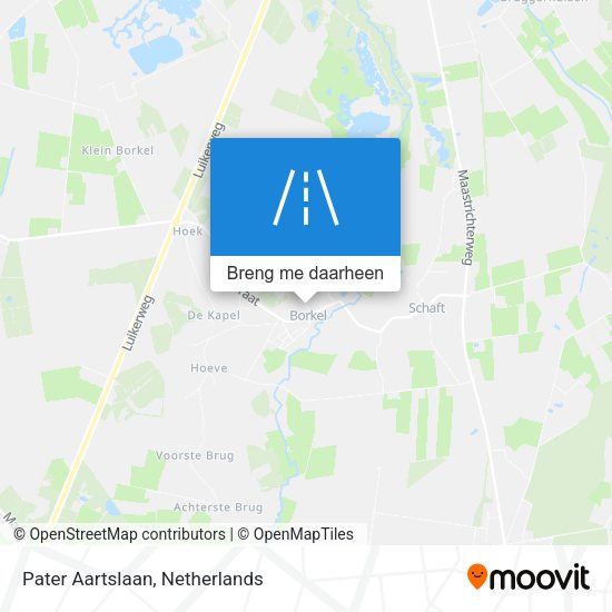 Pater Aartslaan kaart