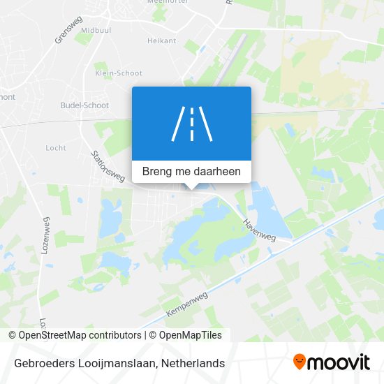 Gebroeders Looijmanslaan kaart