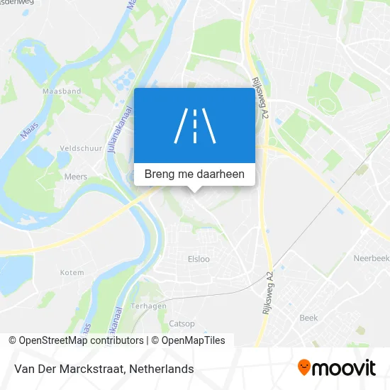 Van Der Marckstraat kaart