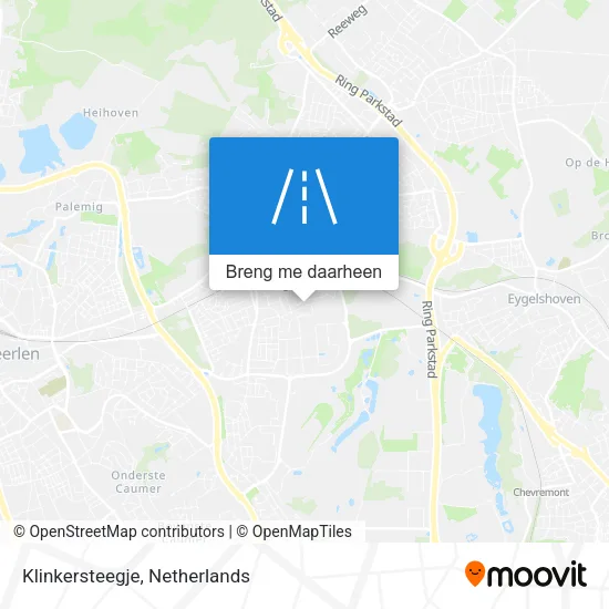 Klinkersteegje kaart