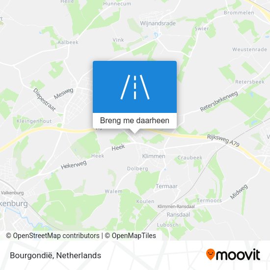 Bourgondië kaart
