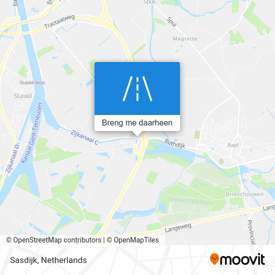 Sasdijk kaart