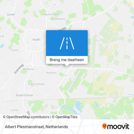 Albert Plesmanstraat kaart
