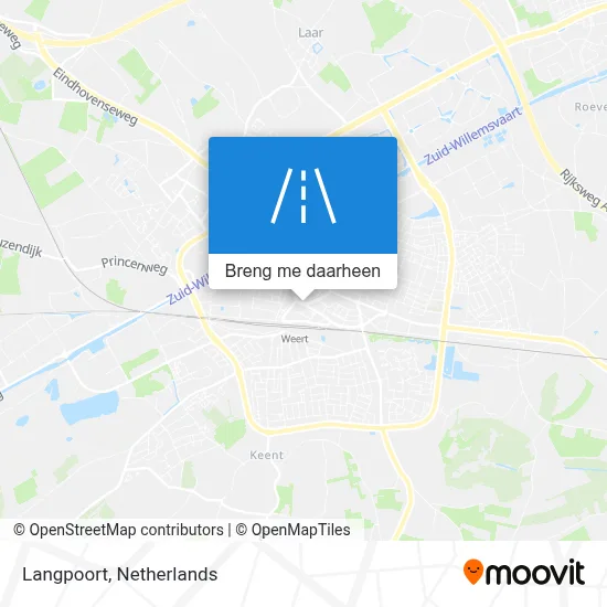 Langpoort kaart