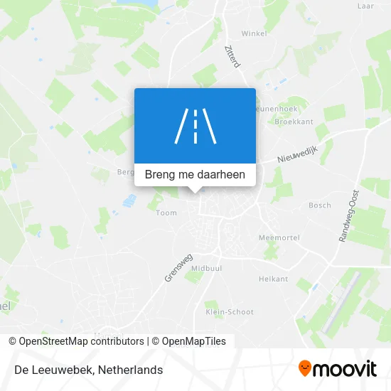 De Leeuwebek kaart