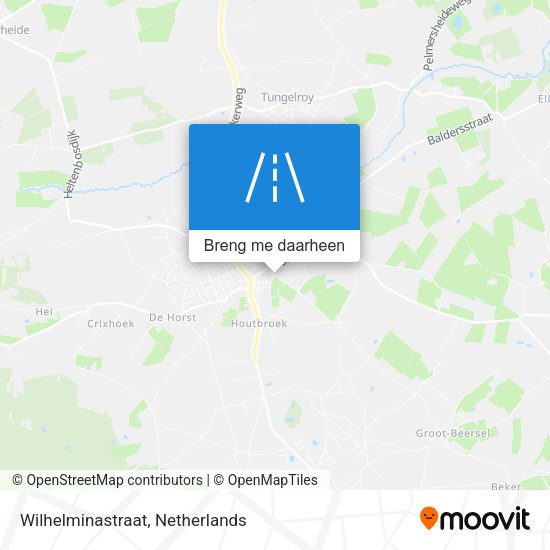 Wilhelminastraat kaart