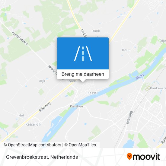 Grevenbroekstraat kaart