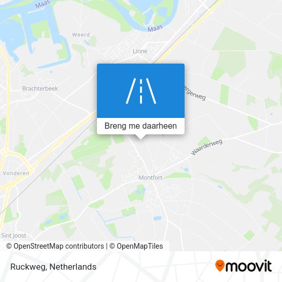 Ruckweg kaart