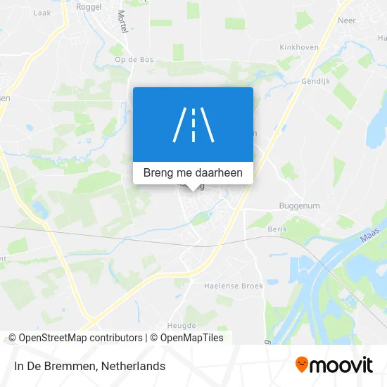 In De Bremmen kaart