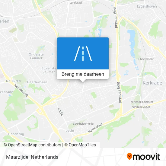 Maarzijde kaart
