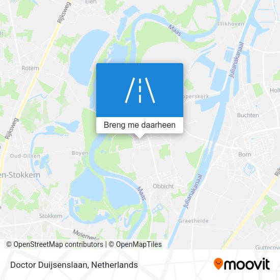 Doctor Duijsenslaan kaart