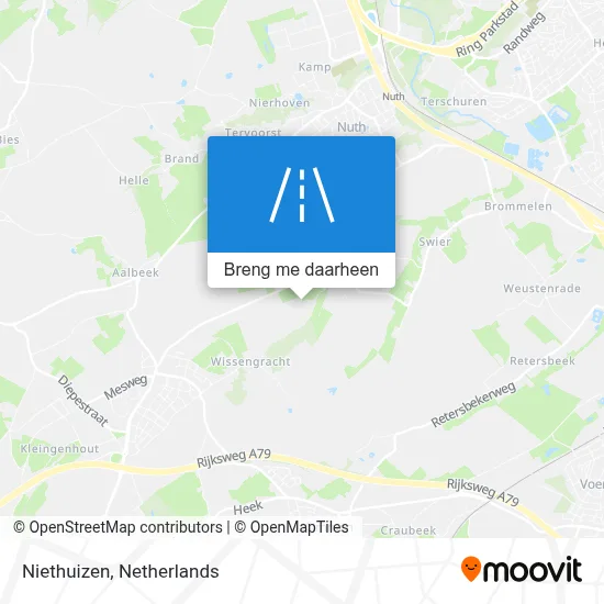 Niethuizen kaart