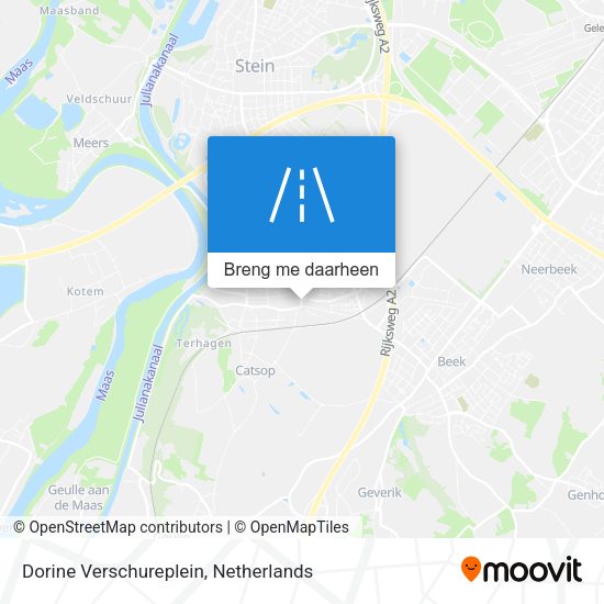 Dorine Verschureplein kaart