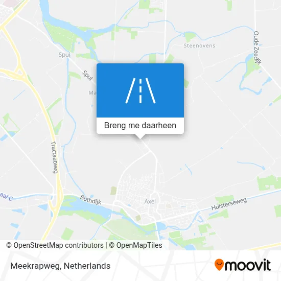 Meekrapweg kaart