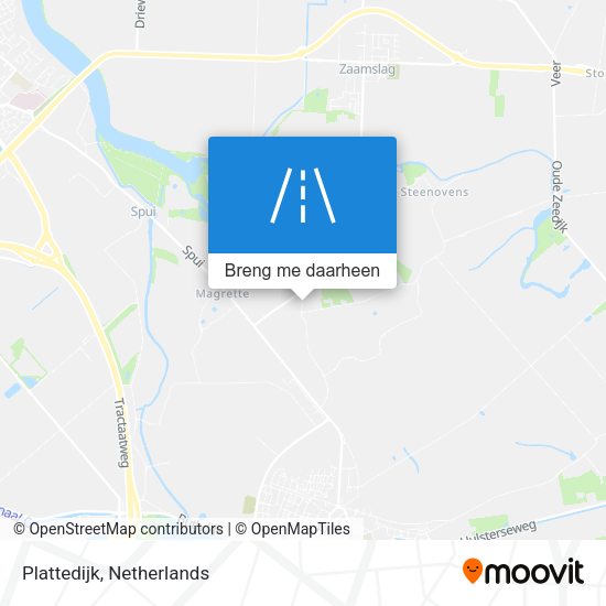 Plattedijk kaart