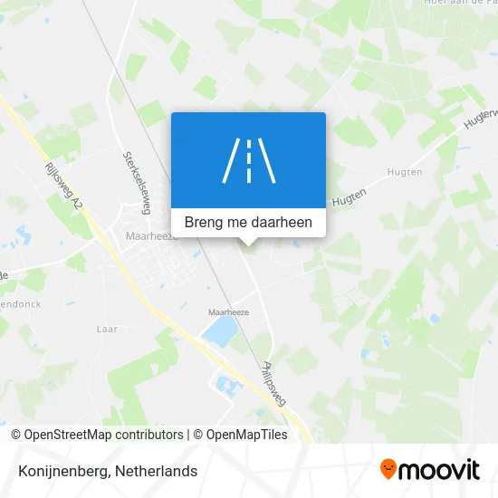 Konijnenberg kaart