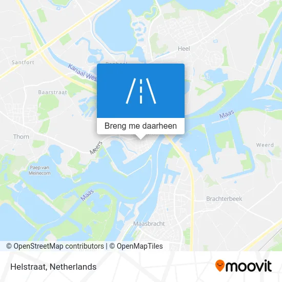 Helstraat kaart