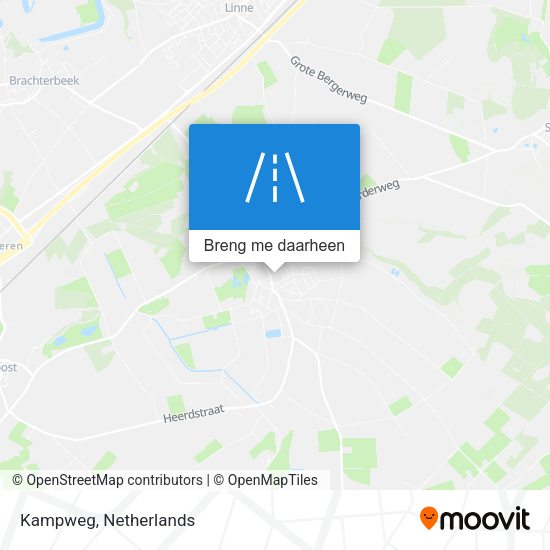 Kampweg kaart