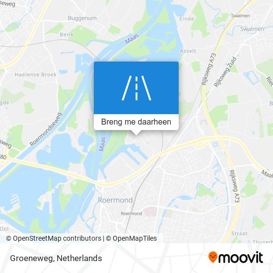 Groeneweg kaart